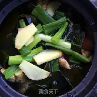 Make ♪ Sea-banded corn bouquet soup ♪ step 7