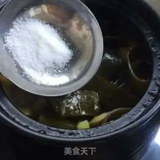 Make ♪ Sea-banded corn bouquet soup ♪ step 9
