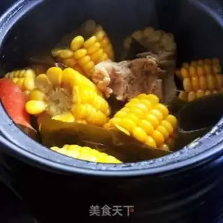 Make ♪ Sea-banded corn bouquet soup ♪ step 10