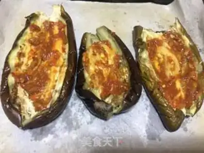 Make Roast eggplant step 1