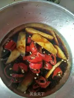 Make Gold mushrooms roasting garnets step 2