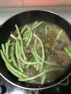 Make ♪ Steaked bean bean ♪ step 8
