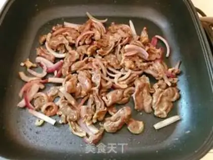 Make Black pepper beef step 7
