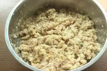 Make Snack dumplings step 3