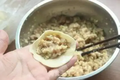 Make Snack dumplings step 4