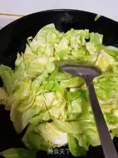 Make Spicy cabbage step 2