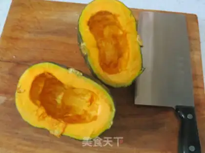 Make Pumpkin porridge step 0
