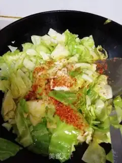 Make Spicy cabbage step 3