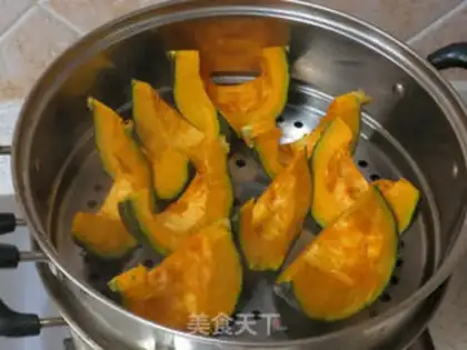 Make Pumpkin porridge step 2