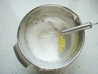 Make A milk cake step 3