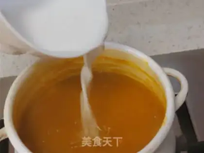 Make Pumpkin porridge step 10