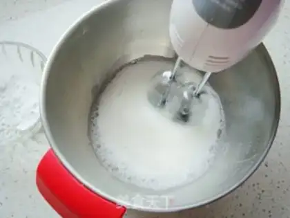 Make A milk cake step 5