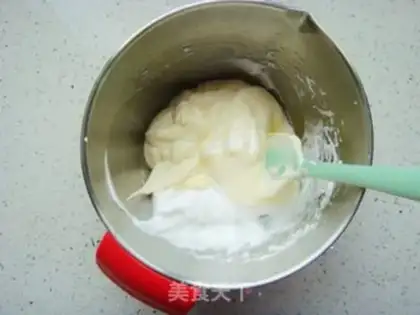 Make A milk cake step 7