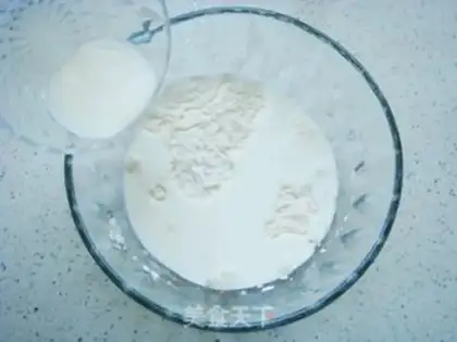 Make Cream-bread step 1