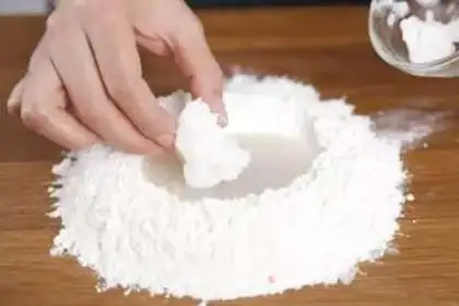 Make Fresh meat mooncake step 5