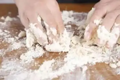 Make Fresh meat mooncake step 6