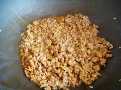 Make Vegetable chicken porridge step 3