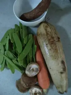 Make The Dutch beans step 0