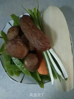 Make The Dutch beans step 1