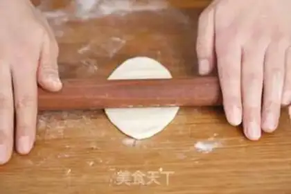 Make Fresh meat mooncake step 12