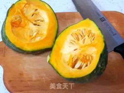 Make Pumpkin lilies step 2