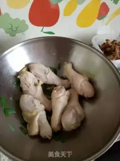 Make Monkey mushrooms, chicken legs step 2