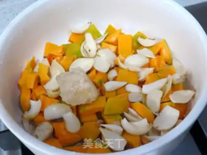 Make Pumpkin lilies step 6