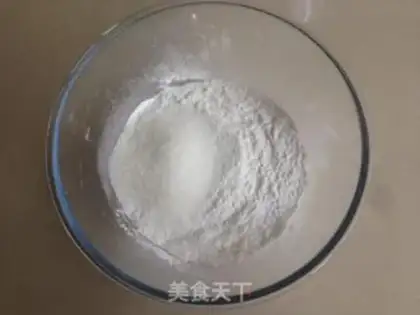 Make Coconut cranberry ice mooncake step 1