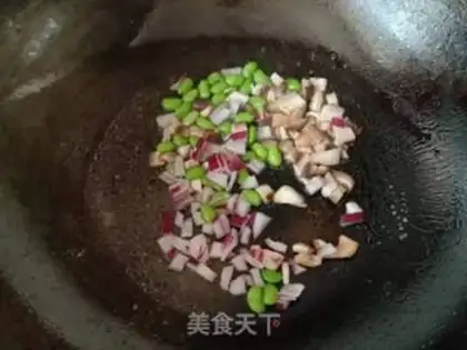 Make Onion onions fried rice step 4