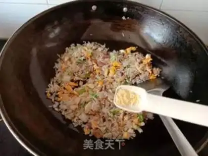Make Onion onions fried rice step 8