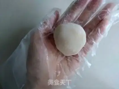 Make Coconut cranberry ice mooncake step 8
