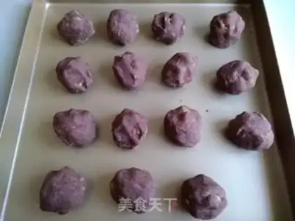 Make Crab moon cake step 3