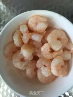 Make Shrimp-dried beans step 4