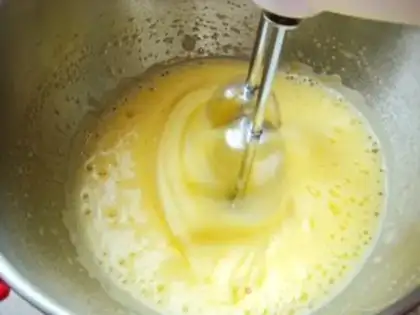 Make Sesame sponge cake step 2