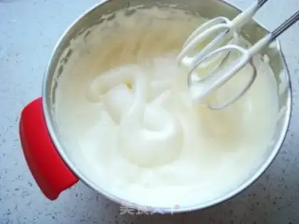 Make Sesame sponge cake step 3