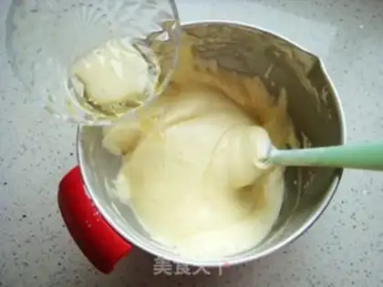 Make Sesame sponge cake step 5