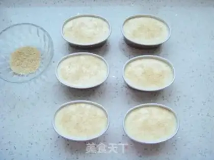 Make Sesame sponge cake step 7