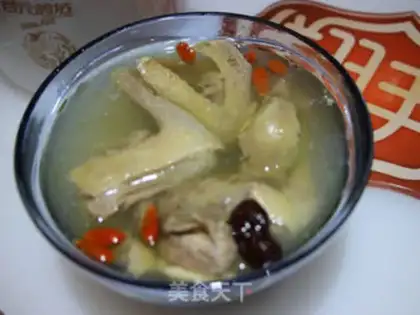 Make Five Treasure Dove soup step 1