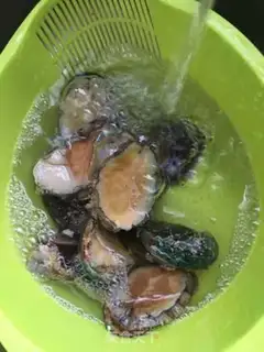 Make The original abalone step 0
