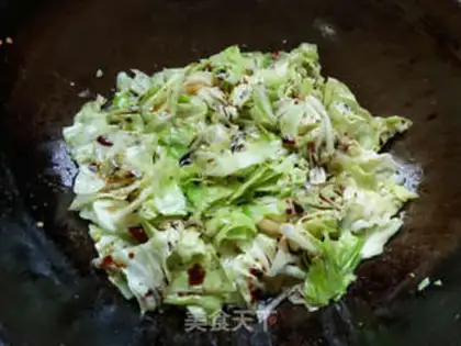 Make Spicy hand tore the dishes step 6