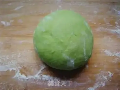 Make Spinach pants with noodles step 5