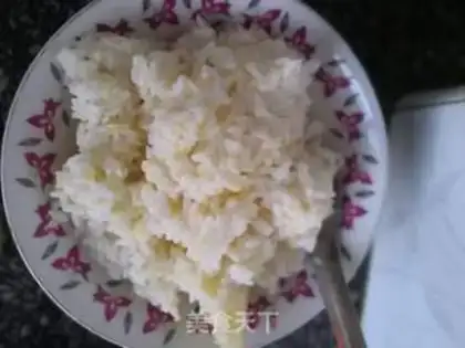Make Sour bean rice step 0