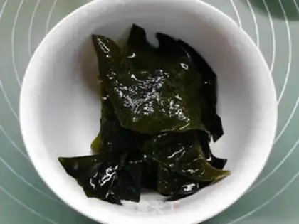 Make The green bean sand is sweet step 2