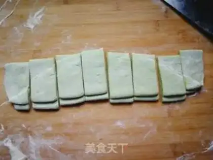 Make Spinach pants with noodles step 8