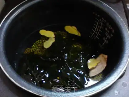 Make The green bean sand is sweet step 5
