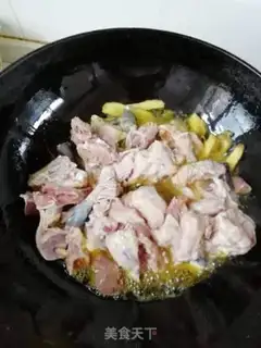 Make Spicy green chicken step 2