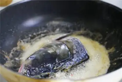 Make Shrimp steamed fish heads step 3