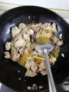 Make Spicy green chicken step 3