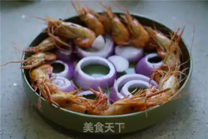 Make Shrimp steamed fish heads step 4
