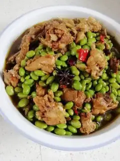 Make Spicy green chicken step 7